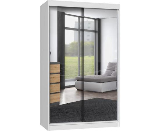 Top E Shop Topeshop IGA 120 BIEL A KPL bedroom wardrobe/closet 7 shelves 2 door(s) White Шкафы