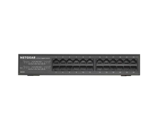 Netgear GS324 Unmanaged Gigabit Ethernet (10/100/1000) Black