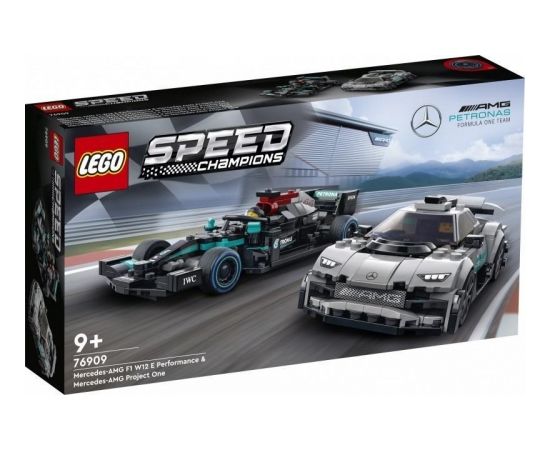 LEGO Speed Mercedes-AMG F1 W12 E Performance un Mercedes-AMG Project One (76909)