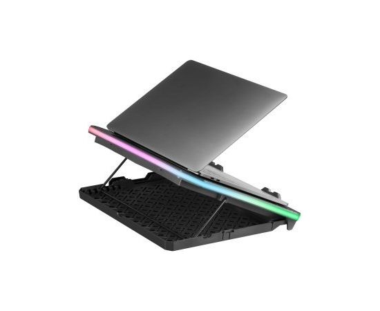 Mars Gaming MNBC6 Игровой Cтенд с охлаждением для ноутбука RGB / USB HUB