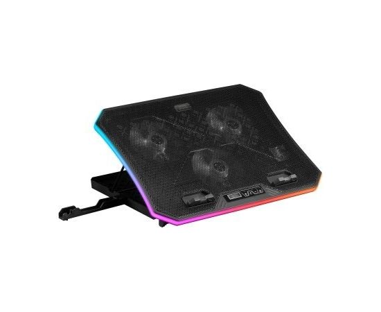 Mars Gaming MNBC6 Klēpjdatora Dzesēšanas Spēļu stends RGB / USB HUB