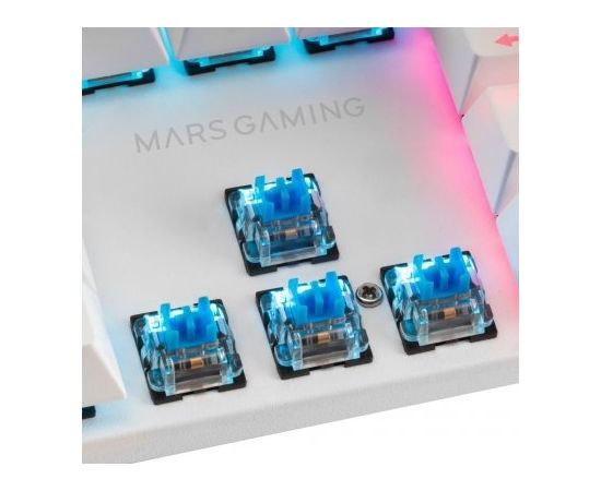 Mars Gaming MK422WRUS Spēļu Mehāniska Tastatūra RGB / Red Switch / US