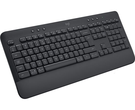 Logitech Signature K650 US Black Mac Win Keyboard Bezvadu klaviatūra