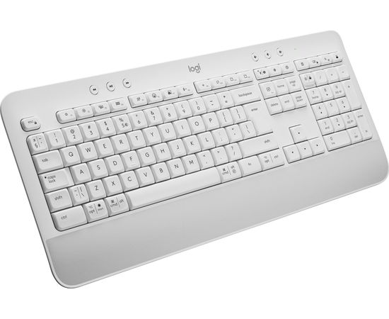 Logitech Signature K650 US White Mac Win Keyboard Bezvadu klaviatūra