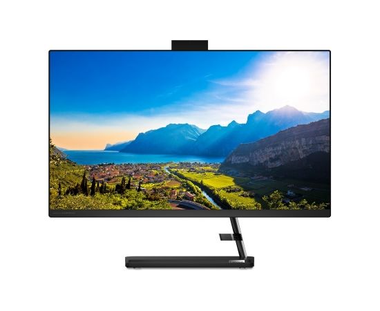 Lenovo IdeaCentre AIO 3 27ALC6 Ryzen 7 5825U 27" FHD IPS 250nits 16GB DDR4 3200 SSD512 AMD Radeon Graphics LAN Win11 Black All In One Datori (AIO)