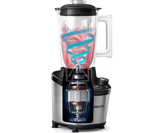 PHILIPS HR3760/10 Daily Collection blenderis 1500W melns
