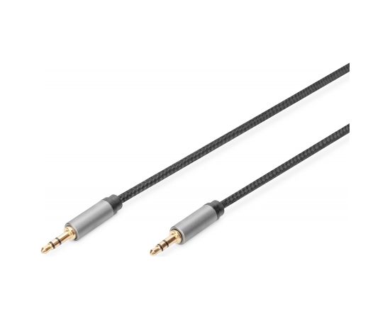 Digitus AUX Audio Cable Stereo DB-510110-018-S 3.5 mm jack to 3.5 mm jack, 1.8 m