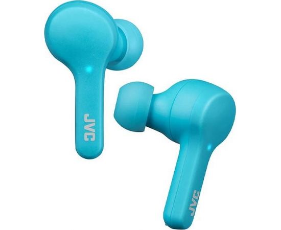 JVC HA-A7TANU Bluetooth earphones, blue