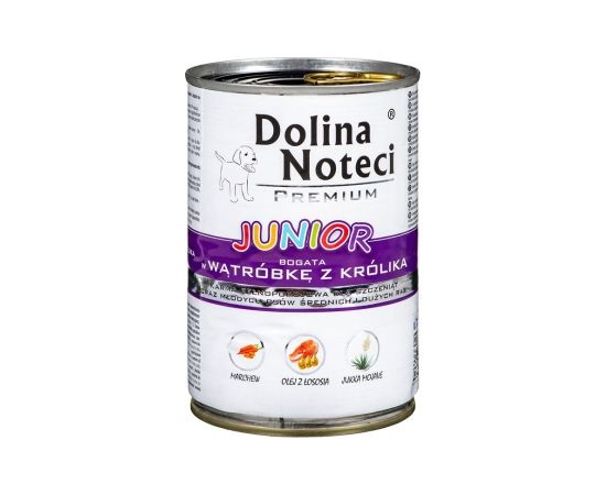 Dolina Noteci 5902921300397 dogs moist food Rabbit 400 g