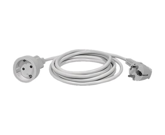 Удлинительный кабель, 1 розетка, 10 м, 3x1,5 мм², белый, EMOS