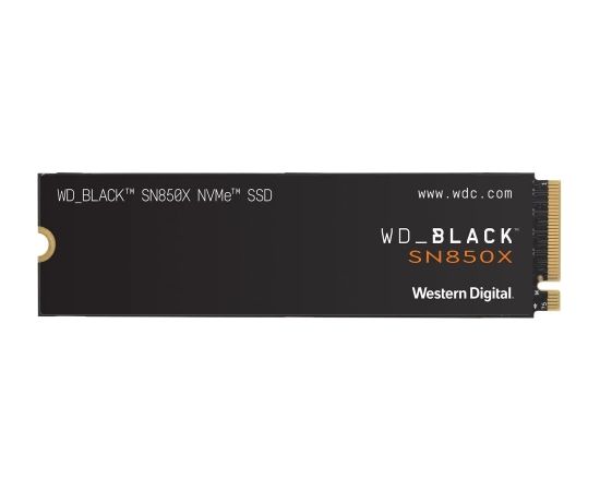 SSD|WESTERN DIGITAL|Black SN850X|4TB|M.2|PCIE|NVMe|Write speed 6600 MBytes/sec|Read speed 7300 MBytes/sec|2.38mm|TBW 2400 TB|WDS400T2X0E