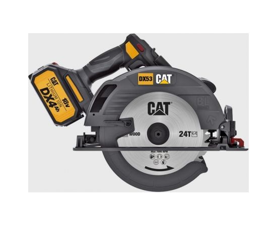 CAT DX53B 18V 185MM  akumulatora ripzāģis Ripzāģi