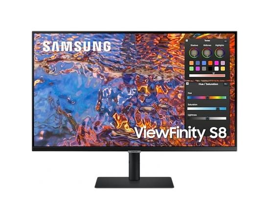 LCD Monitor|SAMSUNG|S32B800PXU|32"|Panel IPS|3840x2160|16:9|60Hz|5 ms|Pivot|Height adjustable|Tilt|Colour Black|LS32B800PXUXEN