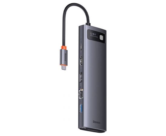 Hub USB-C 12in1 Baseus Metal Gleam Series Grey