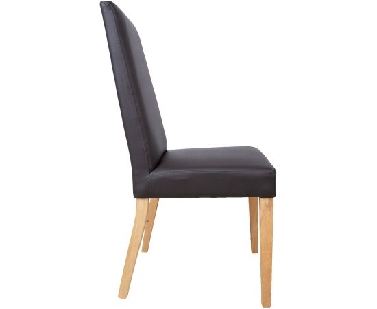 Обеденный стул PAU 54x44xH96см, темно коричневый