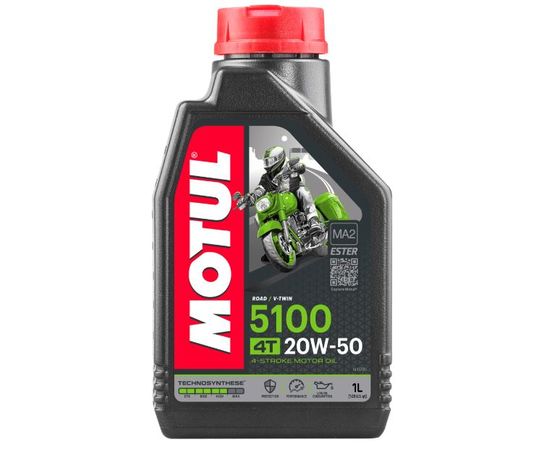 MOTUL 5100 4T 20W50 Ester 1L SL/SM/JASO MA2	