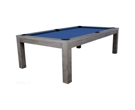 Pool Table / Dining Table, Rasson Penelope II, Silver Mist, incl. table cover