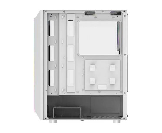 Darkflash DK151 computer case LED with 3 fans (white)