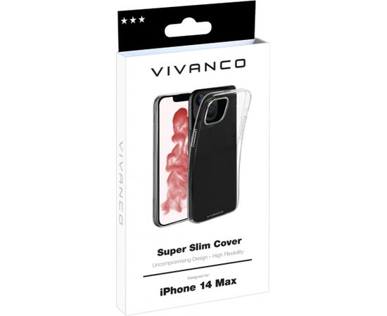 Vivanco case Super Slim Apple iPhone 14 Plus, transparent (63489)