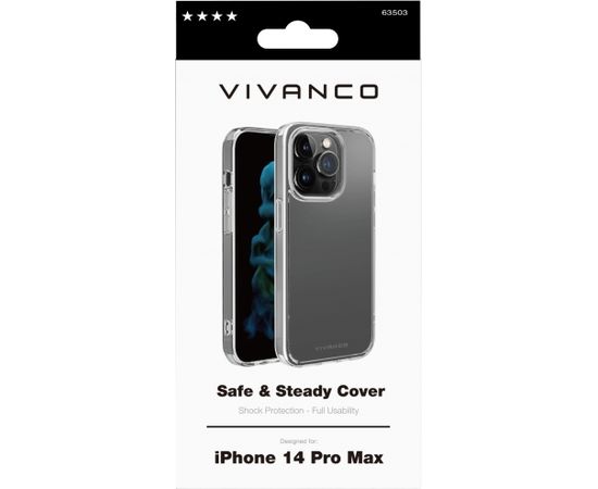 Vivanco case Safe&Steady Anti Shock Apple iPhone 14 Pro Max (63503)