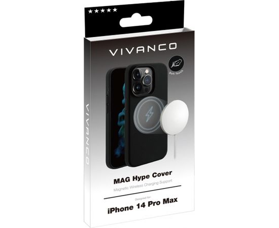 Vivanco case Mag Hype Apple iPhone 14 Pro Max, black (63497)