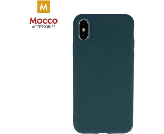 Mocco Ultra Slim Soft Matte 0.3 mm Matēts Silikona Apvalks Priekš Xiaomi 12 5G / 12X 5G Tumši Zaļš