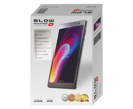 Tablet BLOW PlatinumTAB8 4G IPS 2GB/32GB ANDROID 11 quad core