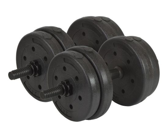 Kompozītmateriālu hanteles komplekts 20kg (2x10kg) Enero Fit Hanteles  un  komplekti 