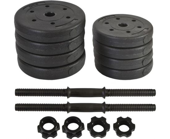 Kompozītmateriālu hanteles komplekts 20kg (2x10kg) Enero Fit Hanteles  un  komplekti 