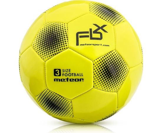 Futbola bumba  METEOR FBX #3 neon yellow