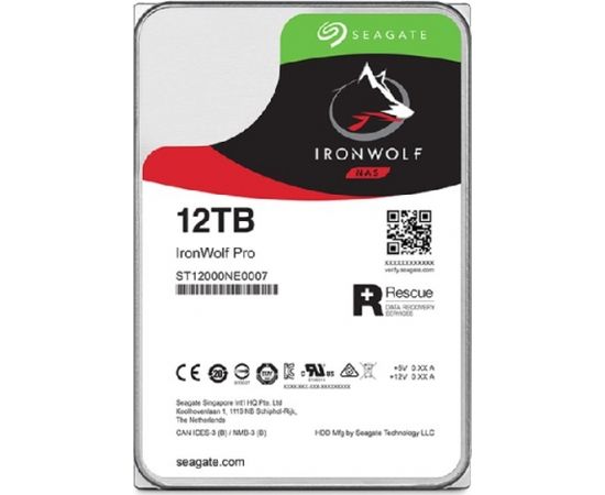 Seagate IronWolf Pro ST12000NT001 internal hard drive 3.5" 12000 GB