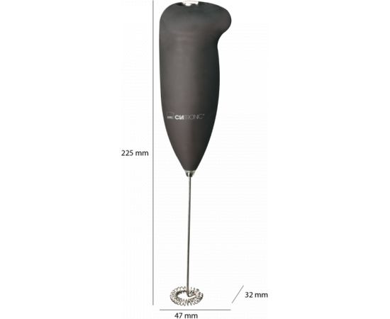 Milk foamer Clatronic MS3089BCR black/chrome