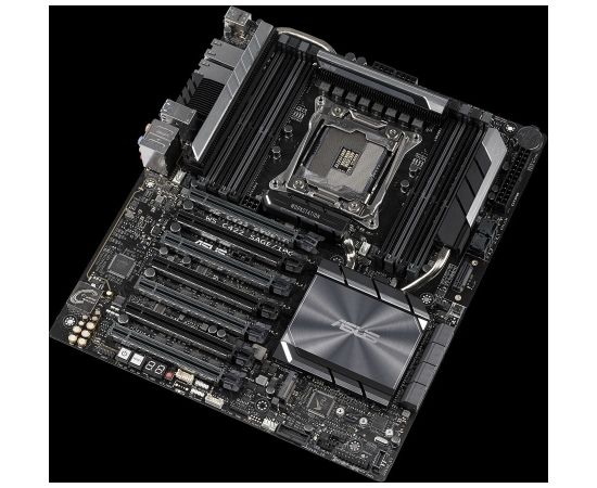 ASUS WS C422 SAGE/10G Intel® C422 LGA 2066 (Socket R4) CEB Mātes plates