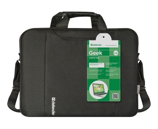 Defender Geek notebook case 39.6 cm (15.6") Black