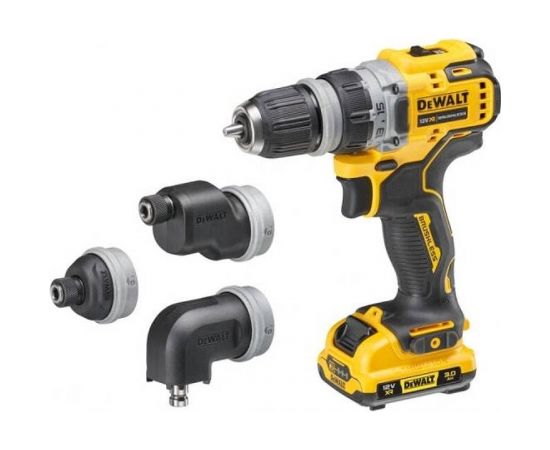 DEWALT DCD703L2T-QW Urbjmašīna - skrūvgriezis Multi-Head 12 V 2 x 3.0 Ah