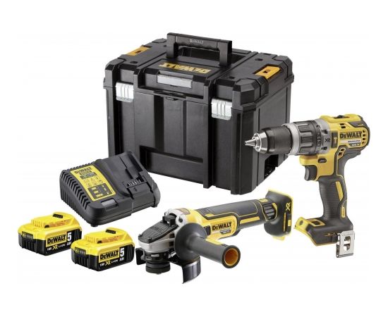 DEWALT DCK2020P2T-QW Instrumentu komplekts 18V (2x5.0Ah)