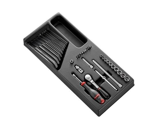FACOM Instrumentu komplekts 1/4" (36gab.) MOD.RL161-26 Atslēgu komplekti