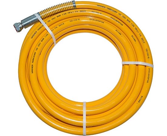 WAGNER Augstspiediena šļūtene DN13-1/2" 3/8 NPSM-15m, 2336585