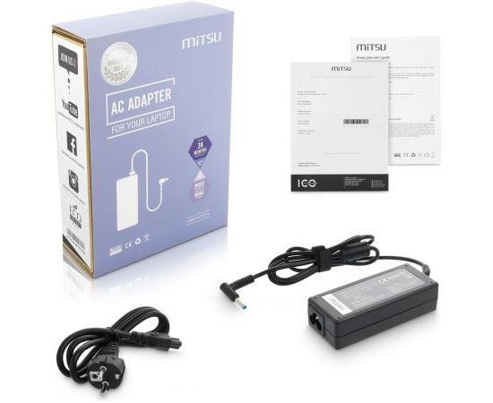 mitsu notebook charger/charger ZM/HP195333P 19,5v 3,33a (4,5x3,0 pin) - hp