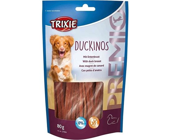 TRIXIE Snacki Premio Duckinos - Dog treat - 80g