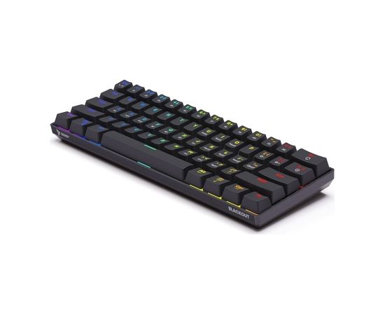 SAVIO Mechanical Keyboard BLACKOUT Blue (Outemu Blue), black