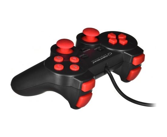 Esperanza EGG102R Gaming Controller Black, Red USB 2.0 Gamepad Analogue / Digital PC