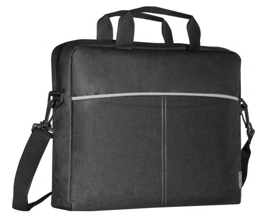 Defender Lite notebook case 39.6 cm (15.6") Black, Grey