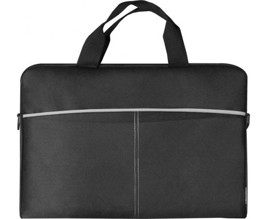 Defender Lite notebook case 39.6 cm (15.6") Black, Grey