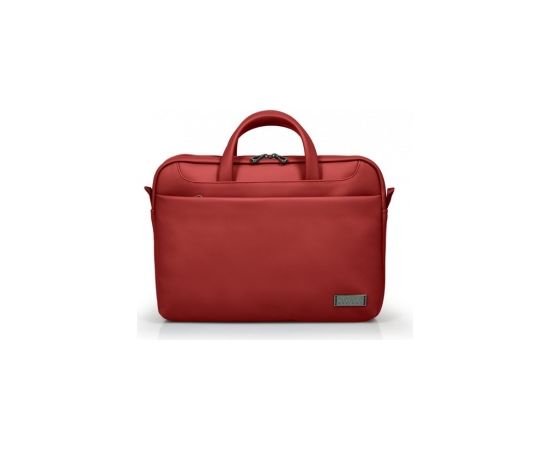 Port Designs Zurich Toploading notebook case 39.6 cm (15.6") Briefcase Red