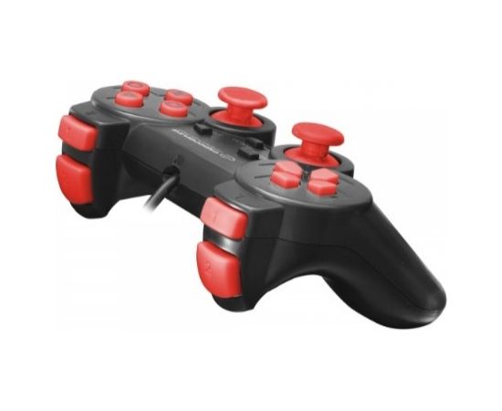 Esperanza EGG106R Gaming Controller Gamepad PC,Playstation 2,Playstation 3 Analogue / Digital USB 2.0 Black,Red