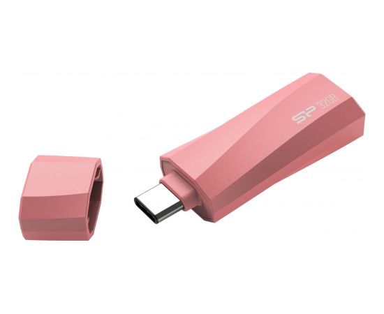 Silicon Power flash drive 32GB Mobile C07, pink