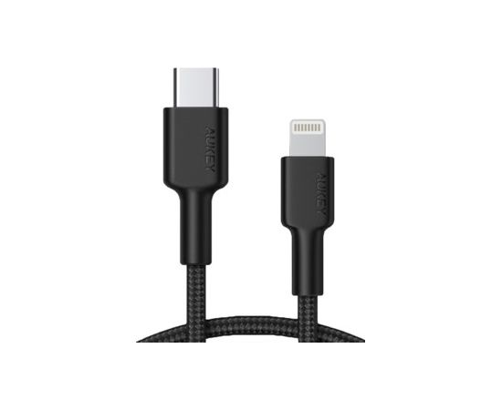 AUKEY CB-CL02 USB cable Quick Charge USB C-Lightning | 1.2m | Black