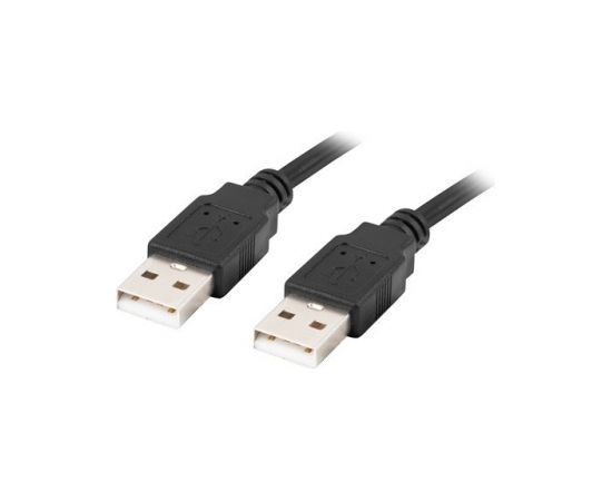 Lanberg CA-USBA-20CU-0005-BK USB cable 0,5 m 2.0 USB A Black