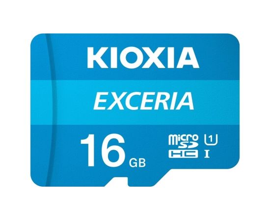 Kioxia Exceria memory card 16 GB MicroSDHC Class 10 UHS-I